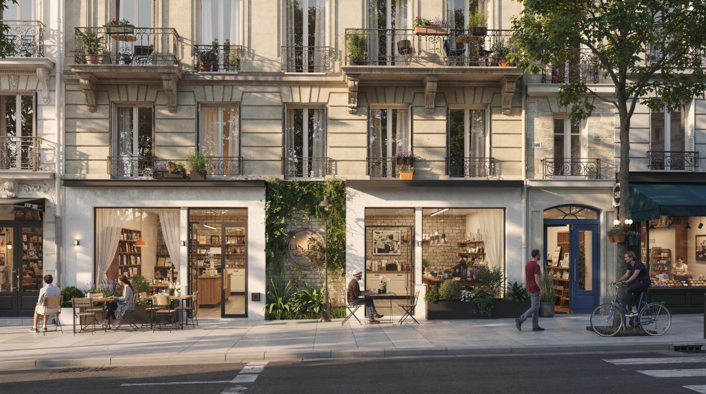 Aménager les rez-de-chaussée pour renforcer l’animation de la rue