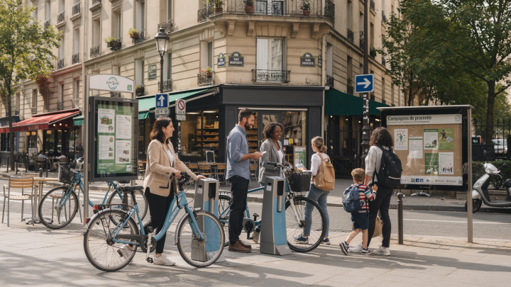 Campagnes de proximité : utiliser les usages quotidiens de la ville