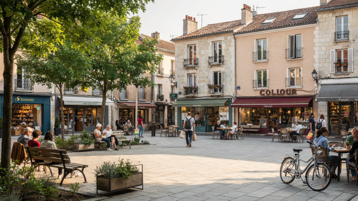 Comment une place publique peut soutenir la vie commerciale locale