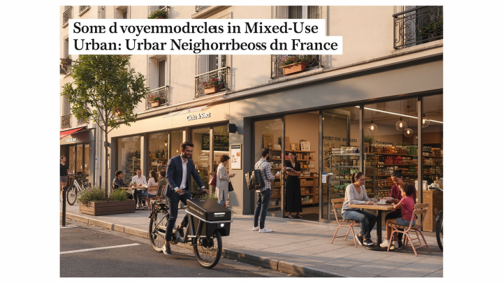 Les nouveaux modèles de commerce dans les quartiers urbains mixtes