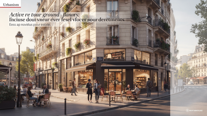 Pourquoi les rez-de-chaussée actifs valorisent l’immobilier urbain