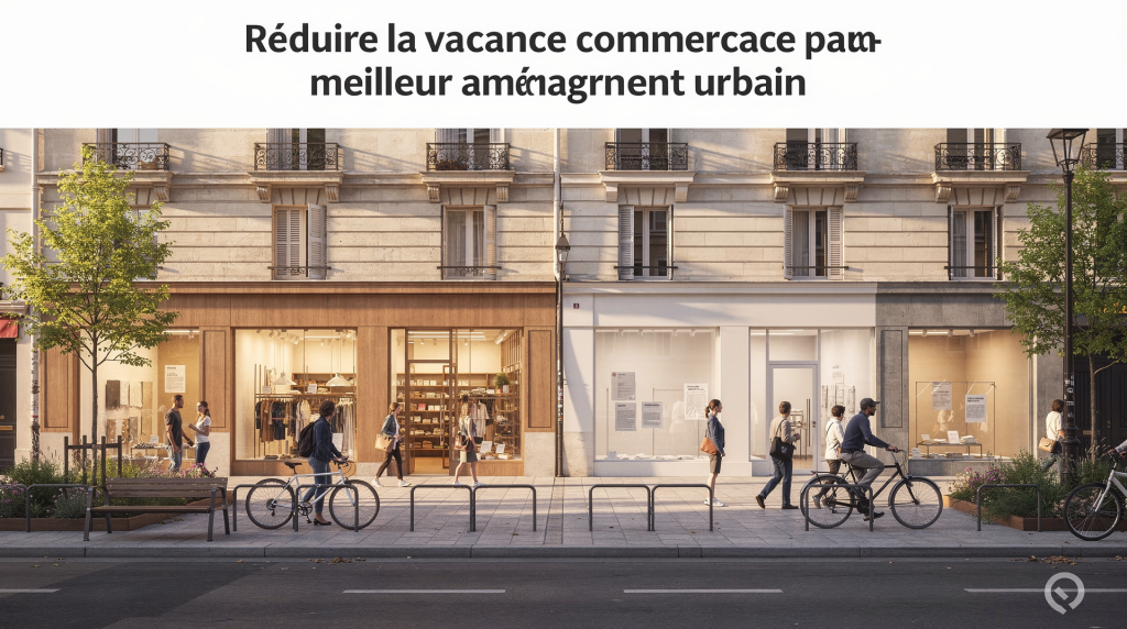 Réduire la vacance commerciale par un meilleur aménagement urbain