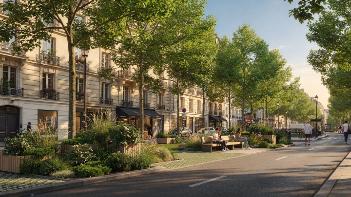 Végétaliser les rues pour lutter contre les îlots de chaleur